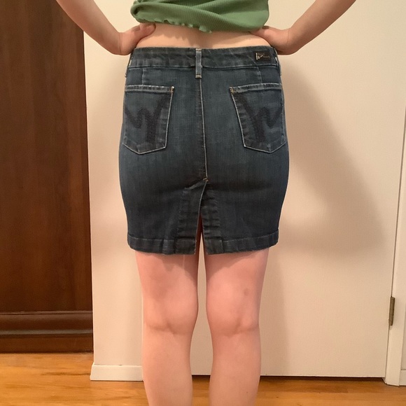 Citizens of Humanity denim skirt - Picture 2 of 5